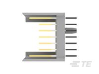 5100668-1 TE Connectivity, ZPACK 2mm Pitch Hard Metric Type A Backplane Connector, Male, Vertical, 22 Column, 7 Row, 154 Way,