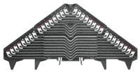 1173650000 Weidmuller  P Series Black, 16-Level, Push In Termination