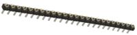 sl-124-t-10 Samtec SL Series Straight Through Hole Mount PCB Socket, 24-Contact, 1-Row, 2.54mm Pitch, Solder Termination