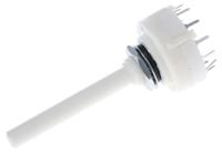 ckf1049 Lorlin, 12 Position SP12T Rotary Switch, 150 mA @ 250 V ac, Through Hole