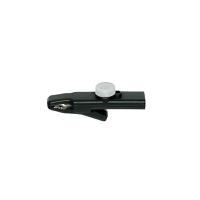 9-353 Bernstein Crocodile Clip Banana Connection, Black