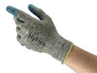 11501070 Ansell HyFlex 11-501 Grey Kevlar Cut Resistant Gloves, Size 7, Nitrile Foam Coating