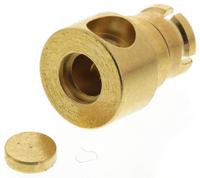 r222152000w Radiall, Plug Cable Mount SMP Connector, 50Ω, Solder Termination, Right Angle Body