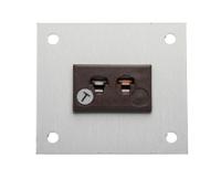 106-673 RS PRO Miniature Size Thermocouple Connector Panel for Use with Thermocouple T, RoHS Standard