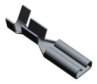 5-160555-2 TE Connectivity FASTON .110 Uninsulated Female Spade Connector, Receptacle, 2.79 x 0.79mm Tab Size, 0.5mm² to 1mm²