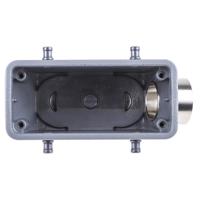 1908200071200300 EPIC H-BE Heavy Duty Power Connector Hood, 16 Contacts, M25 Thread, Side Entry