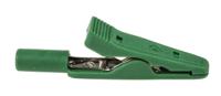930317804 Hirschmann Test & Measurement Crocodile Clip 2 mm Connection, Brass, Bronze Contact, 8A, Green