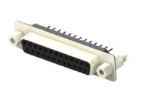 2301841-2 TE Connectivity 2301841 25 Way Vertical Board Mount D-sub Connector Receptacle, 2.77mm Pitch