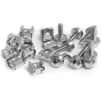 cabscrewm5 StarTech.com Mounting Screws and Cage Nuts for Use with Server Racks and Cabinets, M5 Thread, 50 Piece(s), 12 x 5 x 25mm