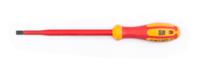 197-3797 RS PRO Slotted Insulated Screwdriver, 8 x 1.2 mm Tip, 175 mm Blade, VDE/1000V, 295 mm Overall