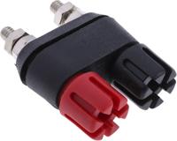677-8759 RS PRO 4mm Black, Red Terminal Post, 30A, 2BA Thread