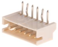 s6b-zr-lfsn JST ZH Series Right Angle Through Hole PCB Header, 6 Contact(s), 1.5 mm Pitch, 1 Row, Shrouded