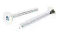 491-5120 RS PRO Bright Zinc Plated Steel Hex Socket Countersunk Screw, DIN 7991, M5 x 30mm