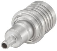 28s107-302n5 Rosenberger, Plug Cable Mount QMA Connector, 50Ω, Crimp, Solder Termination, Straight Body