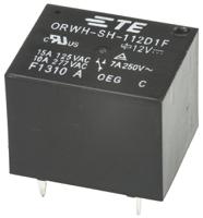 1-1721150-3 TE Connectivity PCB Mount Power Relay, 12V dc Coil, 10A Switching Current, SPDT