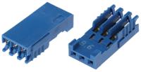 281786-3 TE Connectivity, AMPMODU HE14 Female Connector Housing, 2.54mm Pitch, 3 Way, 1 Row