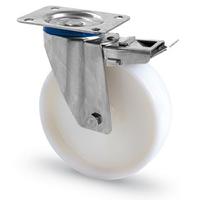 149-241 RS PRO Swivel Castor Wheel, 150kg Capacity, 100mm Wheel