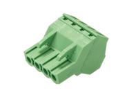 1826306 Phoenix Contact, 5.08mm Pitch, SMSTB 2.5/4-ST-5.08, 4 Way, , Pluggable Terminal Block, Plug, Plug-In, Screw