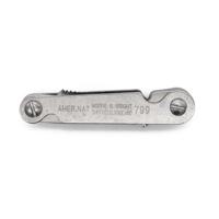 799 Moore & Wright, 30 Blades Thread Pitch Gauge, Whitworth/Metric thread type