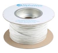 6713-wh001 Alpha Wire Ecogen Ecowire Series White 0.33 mm² Hook Up Wire, 22 AWG, 7/0.25 mm, 305m, MPPE Insulation, 6713 WH001