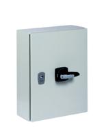 197330-dmm-1604se4p-g Eaton 4 Pole Surface Mount Isolator Switch - 160A Maximum Current, 80kW Power Rating, IP65 (Front)