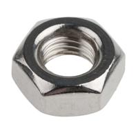 189-614 RS PRO, Plain Stainless Steel Hex Nut, DIN 934, M10
