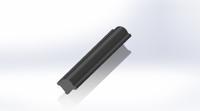 619-1613 RS PRO Black EPDM  Edging Strip, 20m