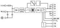 2866718 Phoenix Contact QUINT POWER Switched Mode DIN Rail Power Supply, 85 → 264V ac ac Input, 12V dc dc Output, 15A