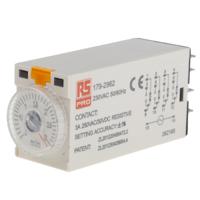 179-2962 RS PRO Plug In Timer Relay, 230V ac, 4-Contact, 0.1 → 3min, 1-Function, 4PDT
