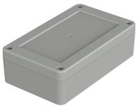 07513084-xt-130804-7035 Bopla Euromas X Series Light Grey ABS Enclosure, IP66, IP68, IK07, Light Grey Lid, 125 x 75 x 37.2mm