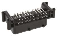 1-963221-1 TE Connectivity Junior Power Timer Series Right Angle Through Hole PCB Header, 29 Contact(s), 5 mm Pitch, 3 Row,