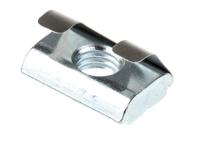 3842529300 Bosch Rexroth M8 Sliding Block, Connecting Component, Strut Profile 40 mm, 45 mm, 50 mm, 60 mm, Groove Size 10mm