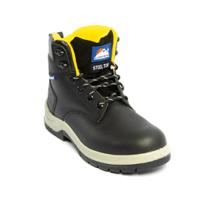 5240bk090 Himalayan 5240 Black Steel Toe Capped Unisex Safety Boots, UK 9, EU 43