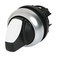 216874-m22-wkv Eaton 2 Position Selector Switch Head, 22mm Cutout, Black Handle