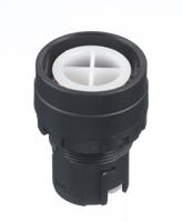 hw1b-m0 Idec HW Series Momentary Push Button Head, 22mm Cutout