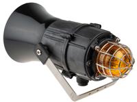 e2xc1x05fdc024b1r1ba e2s E2xC1X05F Series Amber Sounder Beacon, 24 V dc, IP66, Wall Mount, 116dB at 1 Metre