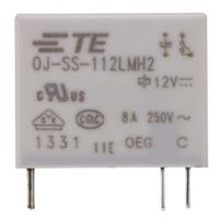 oj-ss-112lmh2005 TE Connectivity PCB Mount Power Relay, 12V dc Coil, 8A Switching Current, SPST