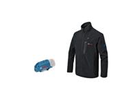 06188000dz Bosch GHJ Black, Thermal Insulation Softshell Jacket, L