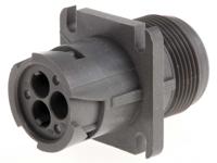 hd10-3-96p Deutsch Circular Connector, 3 Contacts, Cable, 25.2 mm Connector, Socket, Male, IP67, HD10 Series