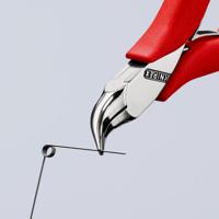 35-41-115 Knipex Pliers, 120 mm Overall, Angled Tip, 22,5mm Jaw