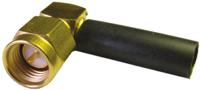 2913-6001 Amphenol RF, Plug Cable Mount SMA Connector, 50Ω, Crimp Termination, Right Angle Body