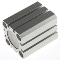 cdqsb25-20d SMC Pneumatic Compact Cylinder - 25 mm Bore, 20 mm CDQS Series, Double Acting Acting
