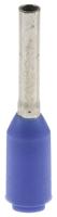 9021940000 Weidmuller Insulated Crimp Bootlace Ferrule, 12mm Pin Length, 4.5mm Pin Diameter, 0.75mm² Wire Size, Blue