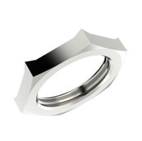 5210334053112650 Lapp SKINTOP Series Metallic Nickel Plated Brass Cable Gland, M32 Thread, 11mm min., 21mm max., IP68