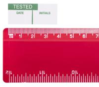 758-8018 RS PRO Adhesive Pre-Printed Adhesive Label-Tested-. Quantity: 140