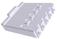 928205-2 TE Connectivity, AMP-QUICK Female Connector Housing, 2.54mm Pitch, 2 Way, 1 Row