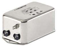 fn2090b-6-06 Schaffner, FN2090 6A 250 V ac/dc 0 → 400Hz, Chassis Mount EMI Filter, Fast-On, Single Phase