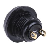 59-513 ITW Switches 59 Series Miniature Push Button Switch, Momentary, Panel Mount, 13.65mm Cutout, SPST, Clear LED, 125V ac,