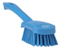 41923 Vikan Hard Bristle Blue Scrubbing Brush, 36mm bristle length, Polyester bristle material