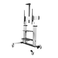 1110c-mobile-tv-cart StarTech.com Floor Mounting Mobile TV Stand for 1 x Screen, 60 → 100in Screen Size